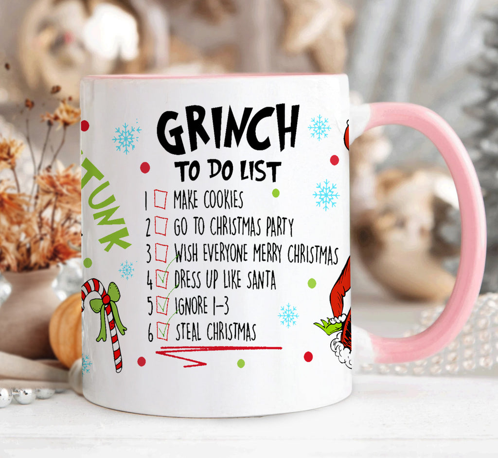 The Grinch Christmas Mug Funny Quote Cup Holiday Gift For Coffee Lovers And Fans