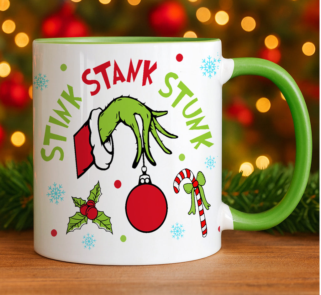 The Grinch Christmas Mug Funny Quote Cup Holiday Gift For Coffee Lovers And Fans