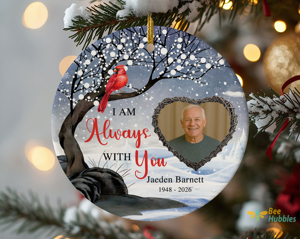 Personalized Memorial Ornament Your Wings Were Ready But Our Hearts Ornaments