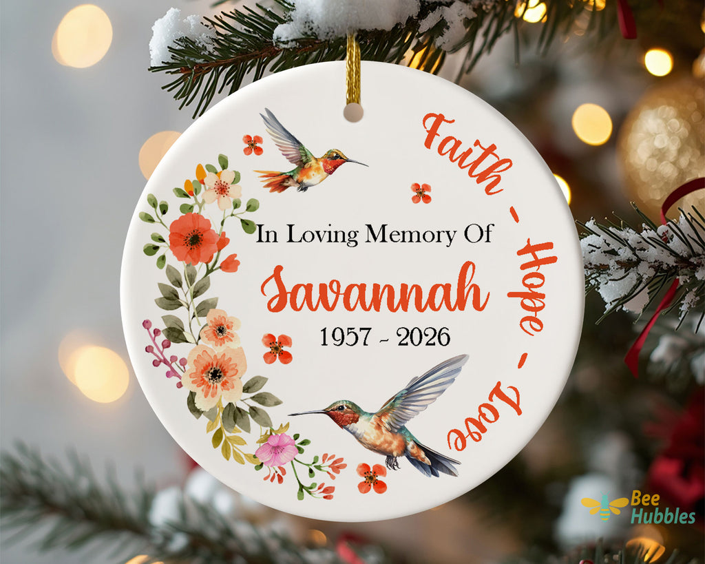 Memorial Ornament Your Wings Were Ready Personalized Memorial Ornament For Mom Ornaments