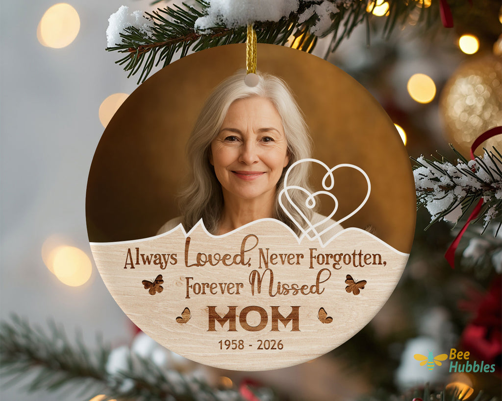 Memorial ornaments, In memory ornaments, Loss Of Mother, Mom In Heaven Ornaments