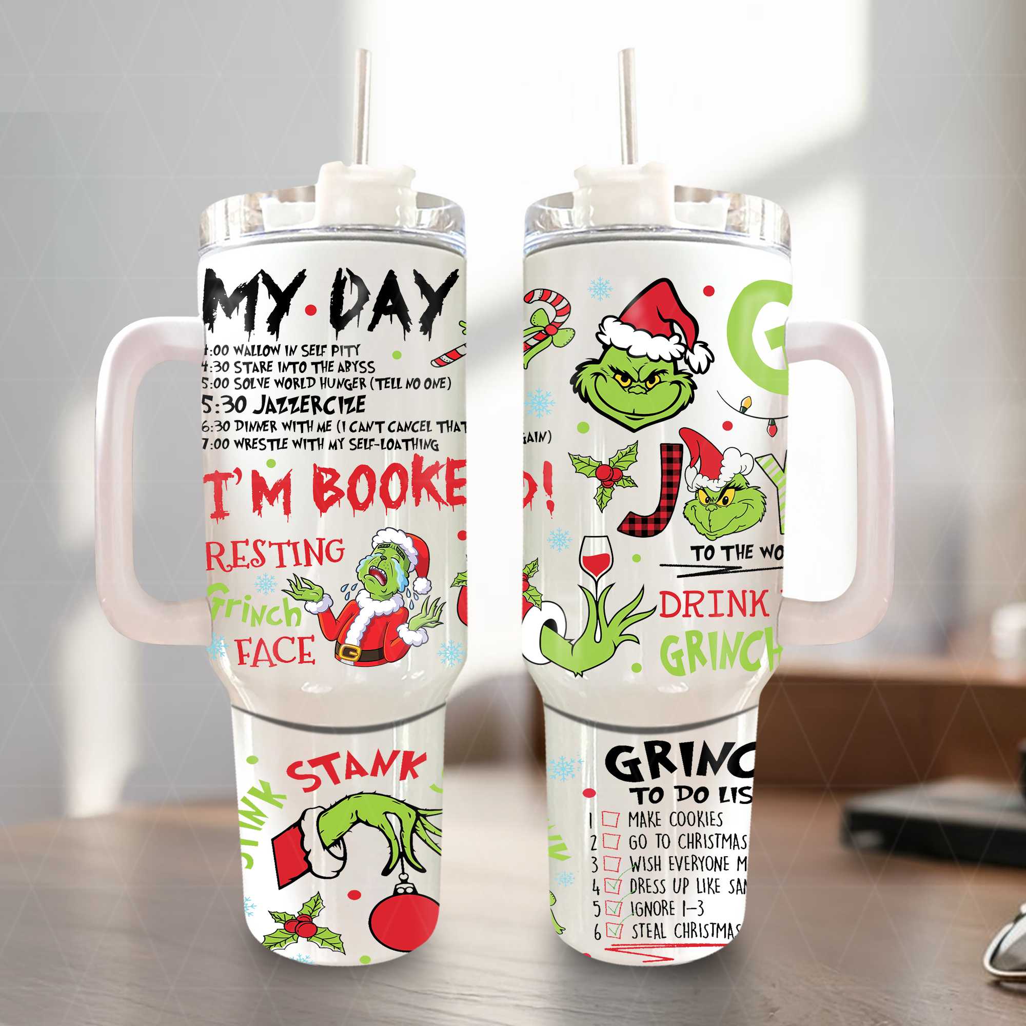 Merry Christmas 40oz Tumbler, Christmas joy, 40oz Stainless steel Tumbler,Gift for him, Gift for her