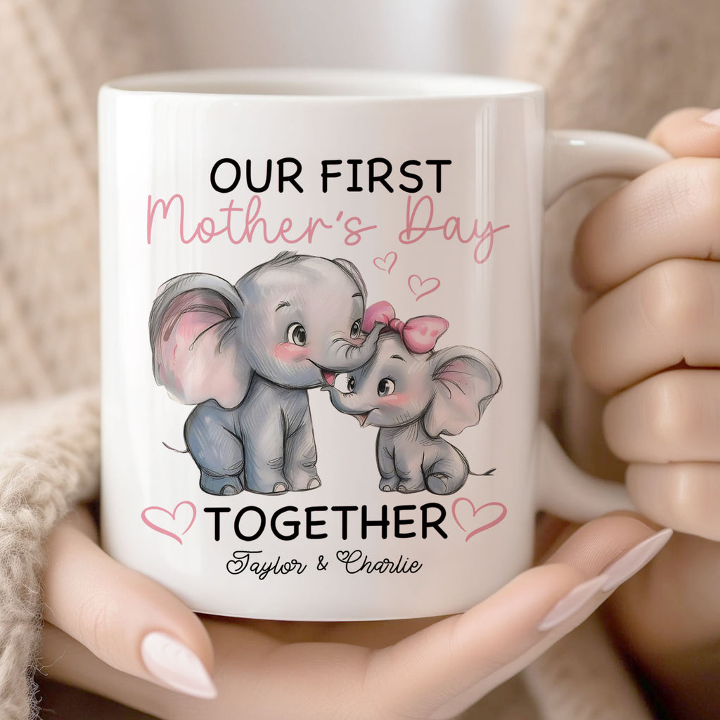 First Mother’s Day Mug, Gift from Baby, Perfect Keepsake for New Moms